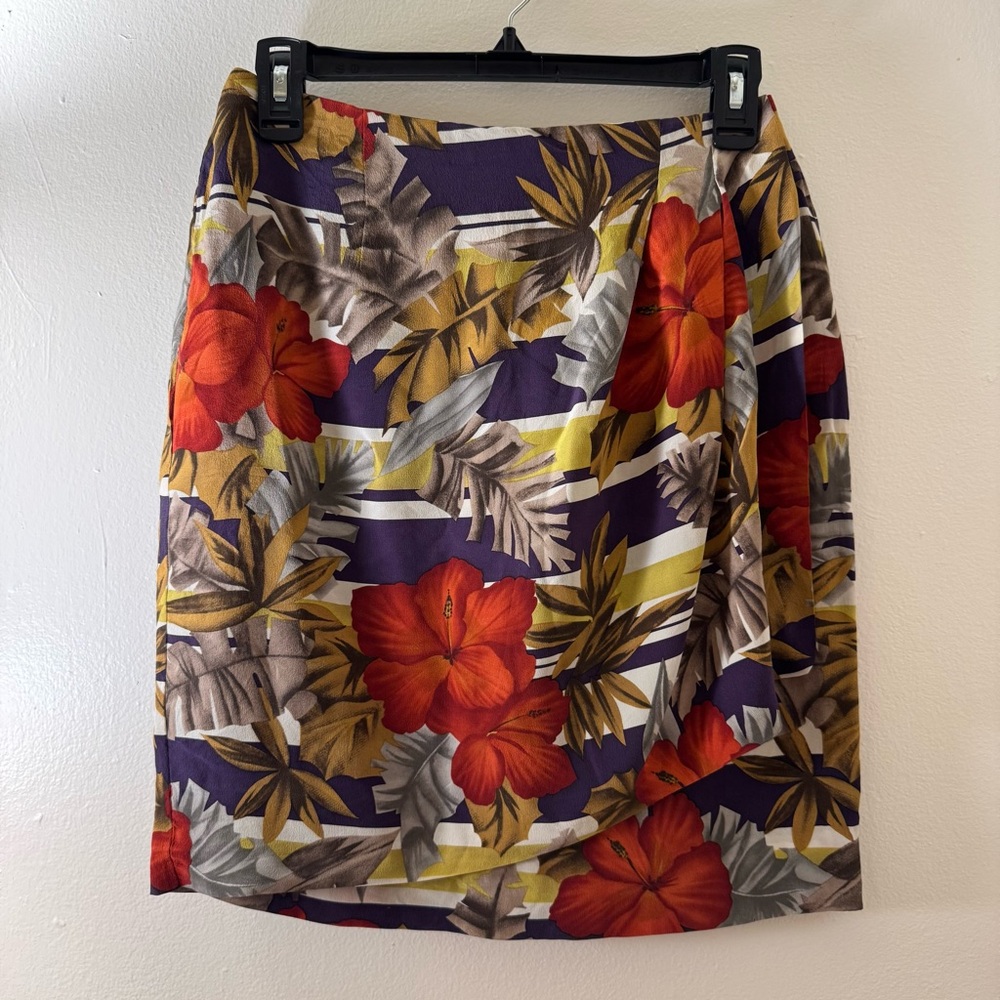 JH Collectibles Multicolor Floral Pencil Skirt